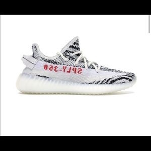 Yeezy zebra print